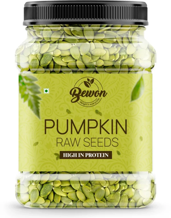 BEWON Organic Pumpkin Seeds | High Protein & Fiber | Healthy Snack | Pumpkin Seeds (1 kg)